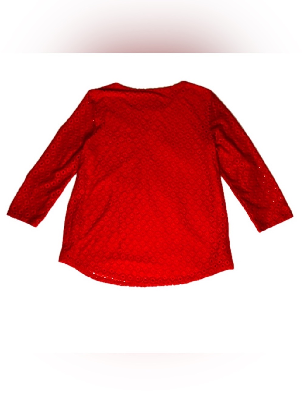 Ruby Rd. Red Tunic Size PM - Picture 3 of 6